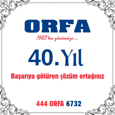 ORFA Endüstriyel 40. Yıl Yemeği