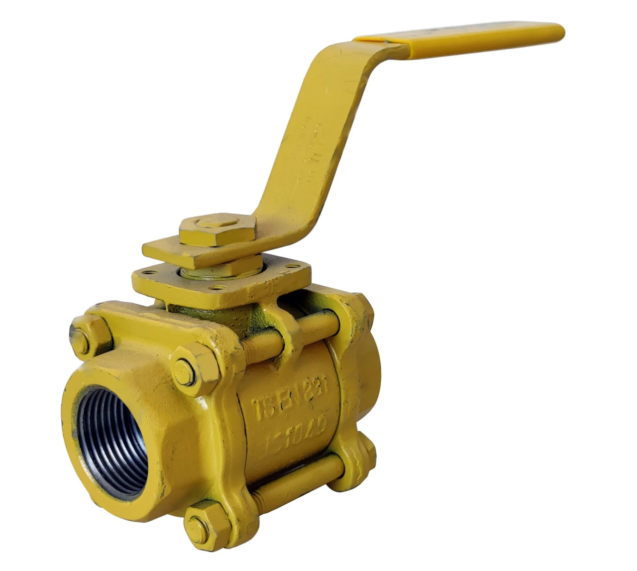  Dişli Döküm Doğalgaz Küresel Vanaları