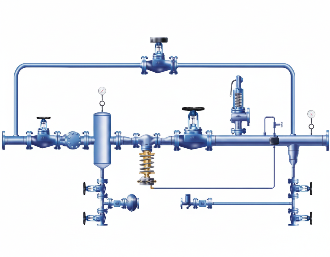 Buhar Basınç Düşürme İstasyonu