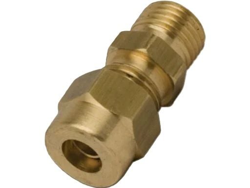Brass Nipples with One-Sided Ferrule
