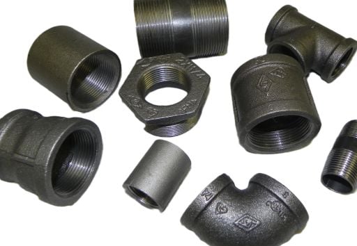 Dişli Siyah Fittingsler
