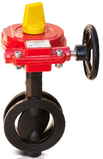 Butterfly Valve with Limit Switch