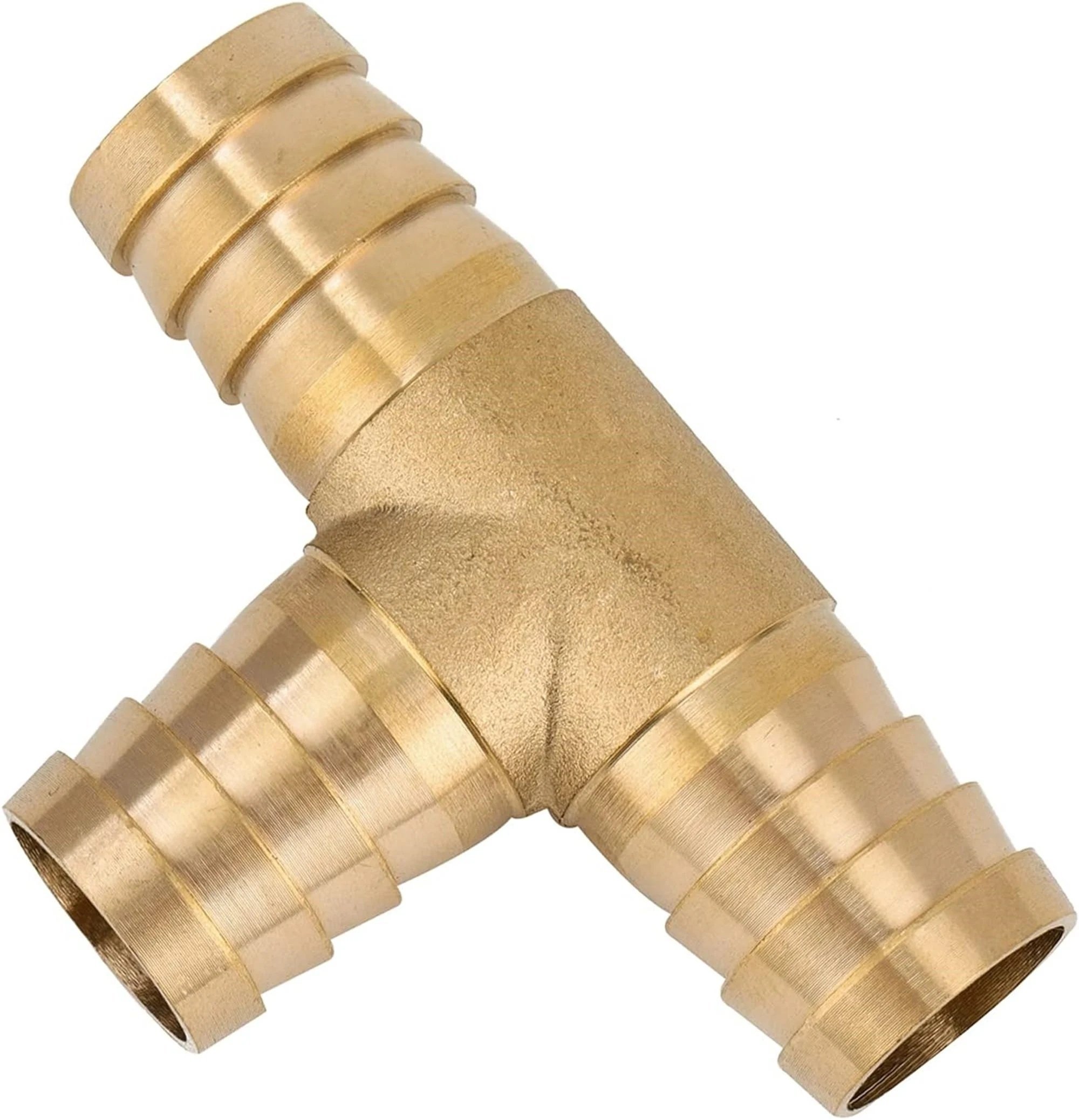 Yellow Brass Hose Tee 16mm