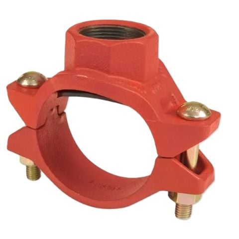 100TONG DMT-302 6'' x 2'' Threaded Mechanical Tee