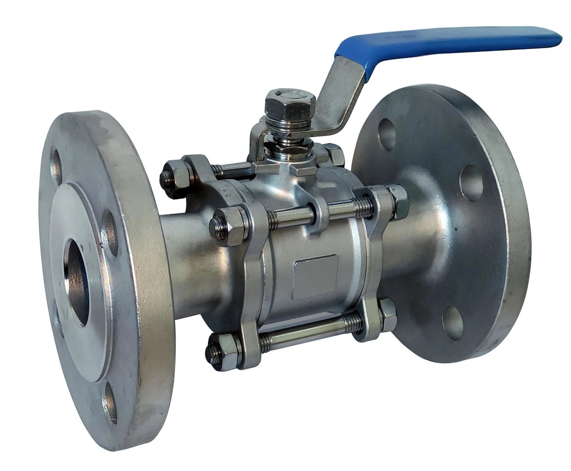 Stainless Steel Ball Valve Dn40 Three Piece AISI304