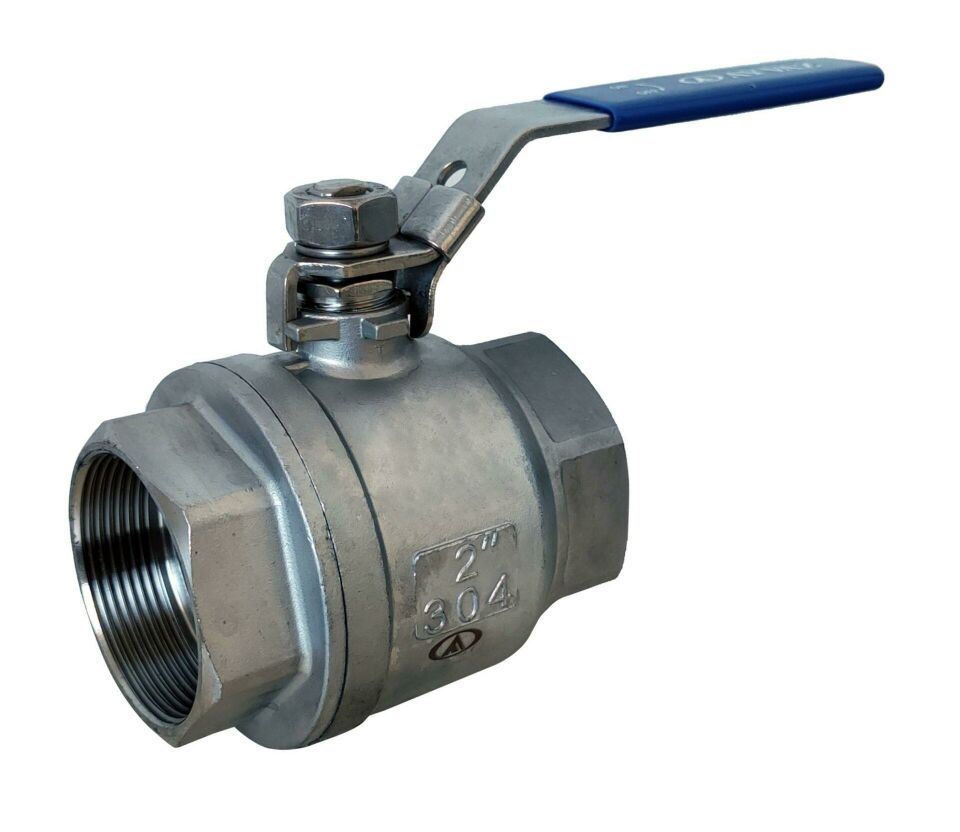 AYVAZ V-2TN İki Parçalı Küresel Vana 1/2'' AISI304
