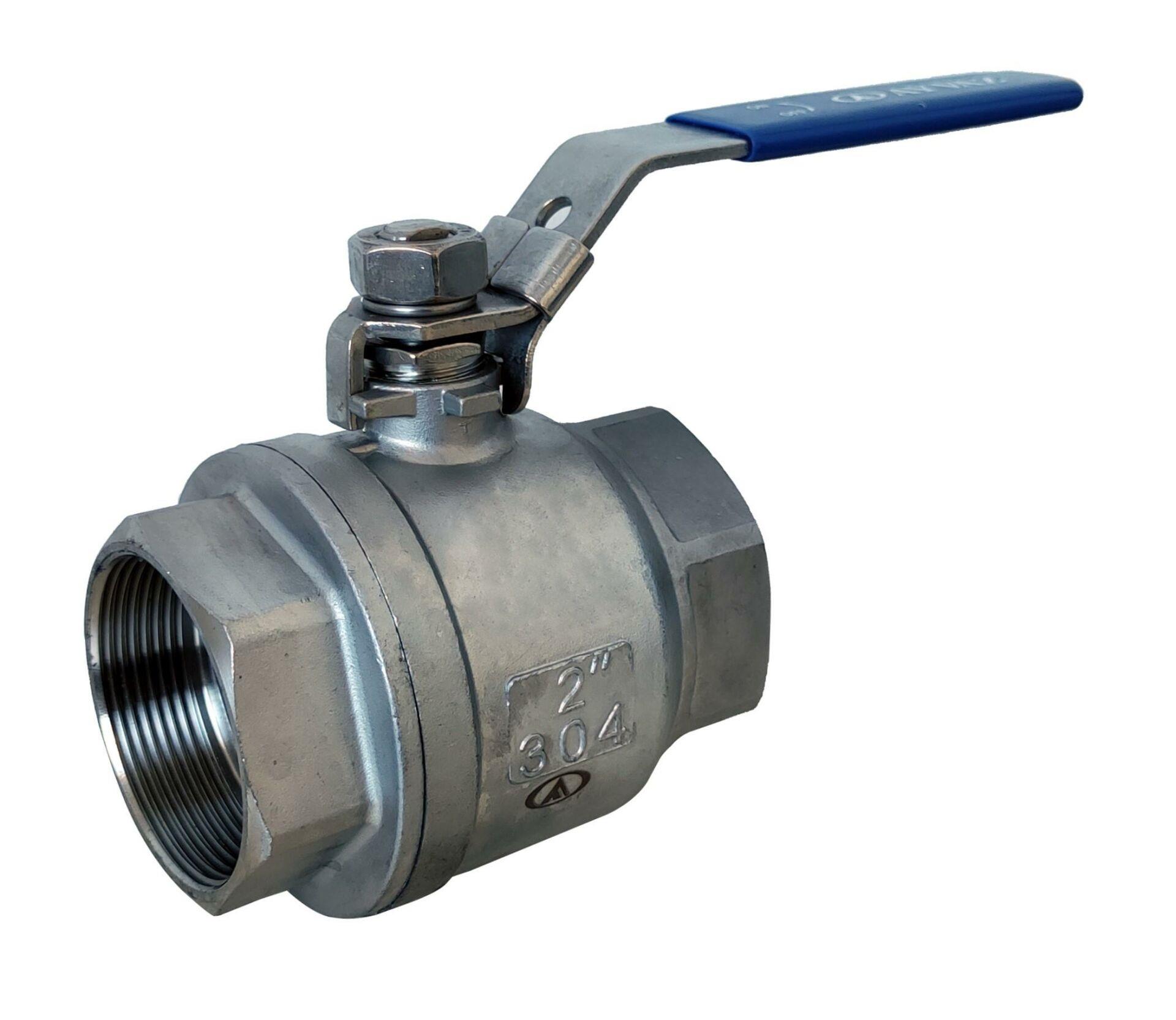 AYVAZ V-2TN Two Piece Ball Valve 3/4'' AISI304