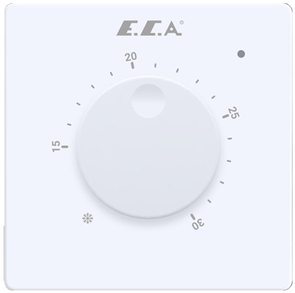 ECA 601021048 Manuel Oda Termostatı Beyaz