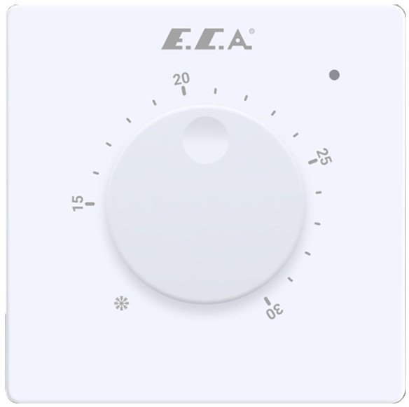 ECA 601021048 Manual Room Thermostat White