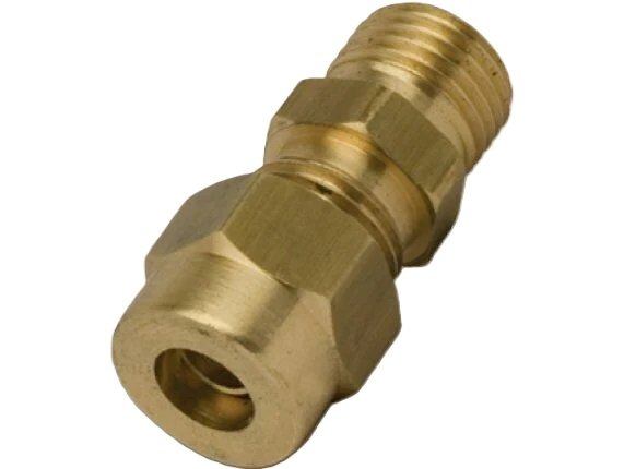 Sarı Pirinç Nipel 1/4'' X 6mm