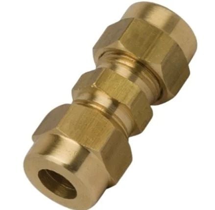 Sarı Pirinç Çift Taraf Yüksüklü Nipel 10mm