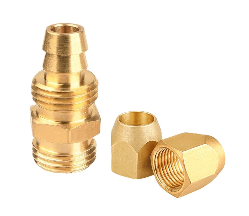 ASEL METAL Pneumatic Adapter 1/4'' 6x8mm