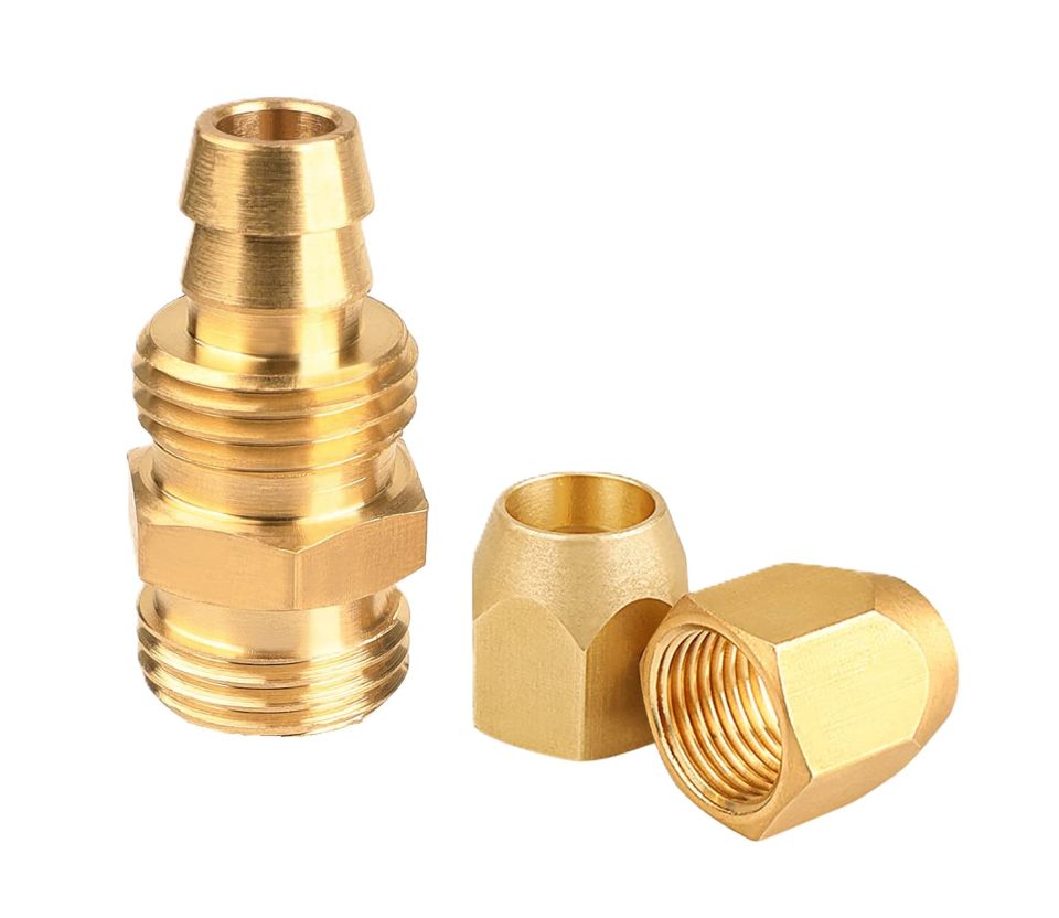 ASEL METAL Pneumatic Adapter 1/4'' 6x8mm