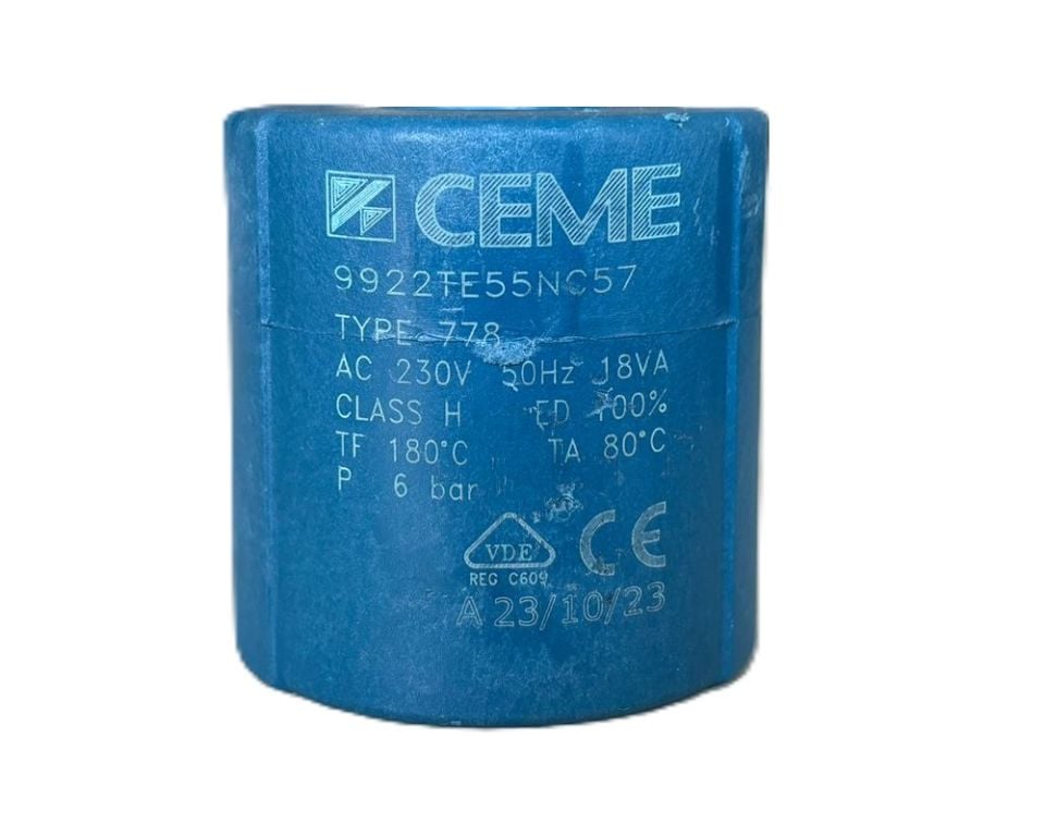 Бобина на електромагнитен клапан Ceme B-12 220V AC