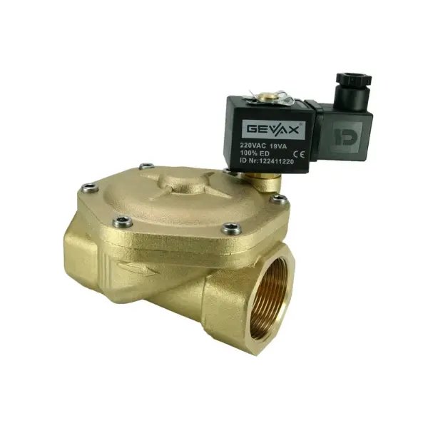 GEVAX 1901-KBNH010-400-G220AC Solenoid Valf 1 1/2''