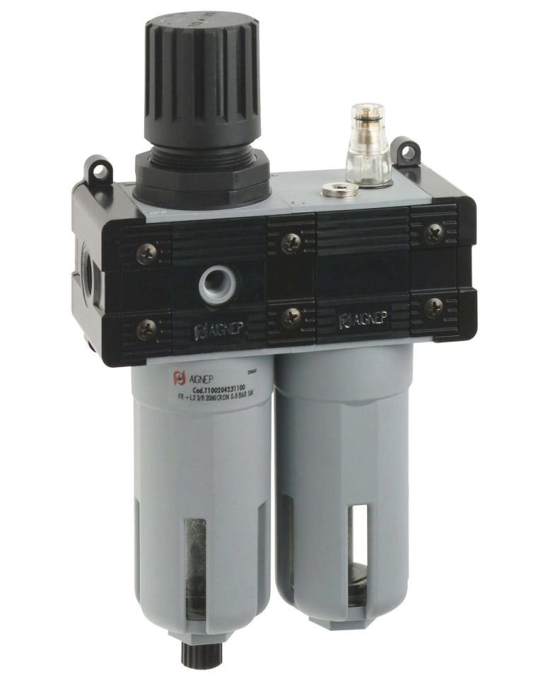 AIGNEP FR+L1 1/4'' İkili Pnömatik Şartlandırıcı