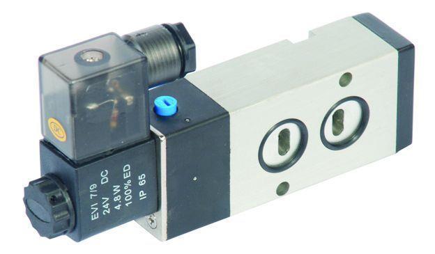 MAXTOR Single Coil Namur Valve (4M210-08-24VDC) 1/4'' 52