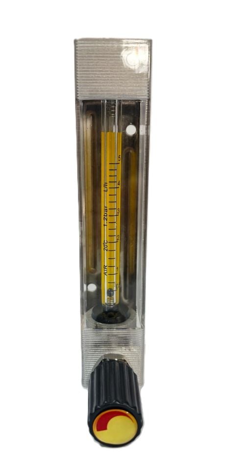 ENSİM EF100-127 Ayar Vanalı Debimetre Hava 0,5-5 L/h