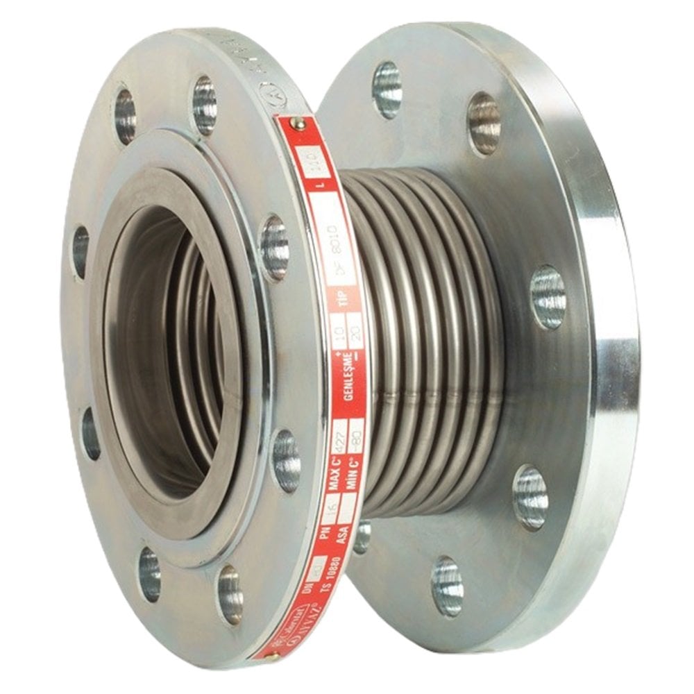 AYVAZ MKDF30 Metal Körüklü Eksenel Kompansatör DN32 PN16