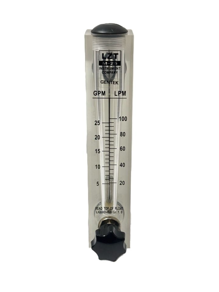 GENTEK LZM-25T Float Flowmeter for Liquids 20-100 l/min 1