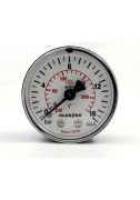 PAKKENS Манометър със задно свързване Ø50 mm 16 Bar 1/4''