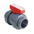PİMTAŞ U-PVC Küresel Asit Vanası Çift Taraf Ø40mm