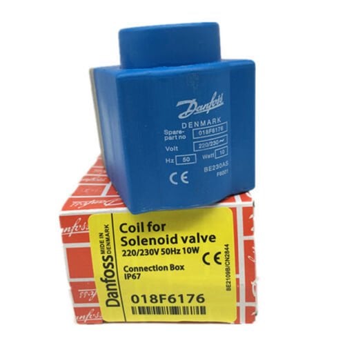 Danfoss 018F6176 Solenoid Valf Bobini 220V AC 10W