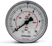 PAKKENS Arka Bağlantılı Manometre Ø63 mm 10 Bar