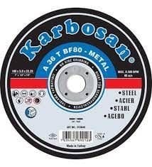 KARBOSAN 115x3.0x22.23 mm Режещ диск за метал