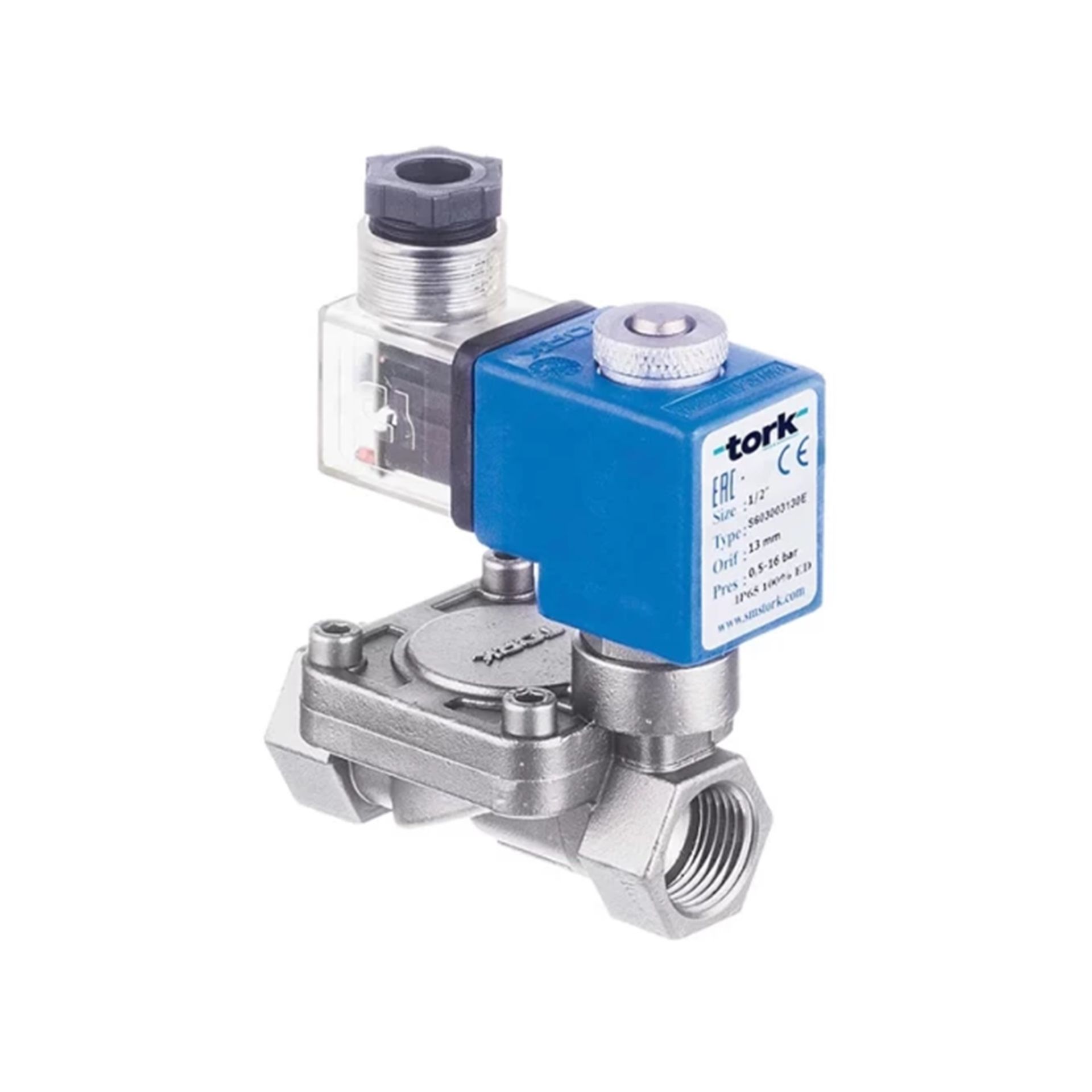 TORK S603007400N Stainless Solenoid Valve 1 1/2 ''