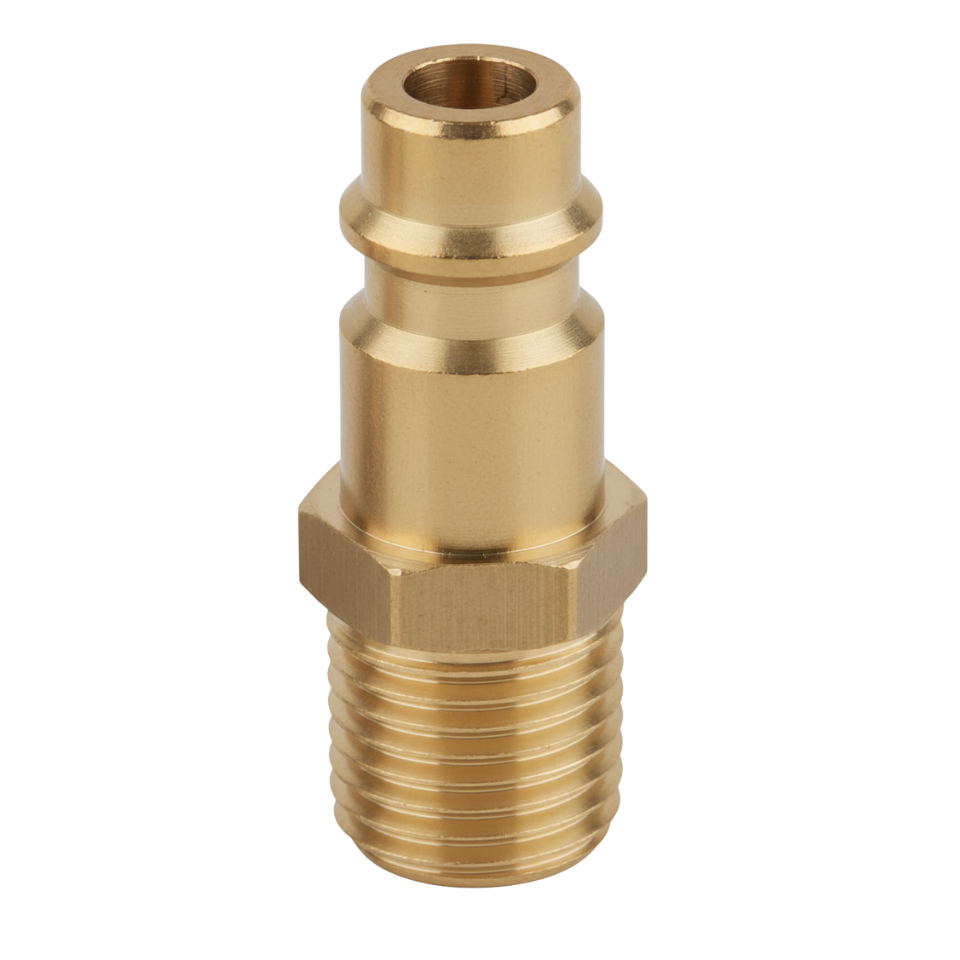 Yellow Coupling Male End 1/8'' 26 Series