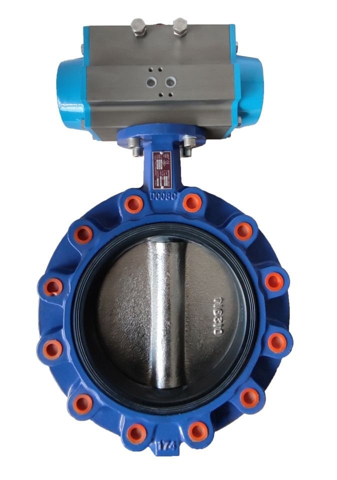 Kelebek Vana Lug Tipi Pnömatik Aktüatörlü KV-8