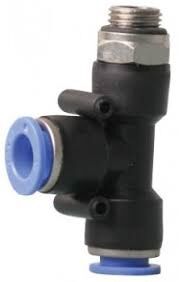 Maxtor Pnömatik Yan Bacak Döner Te Metal 8mm - 1/4''