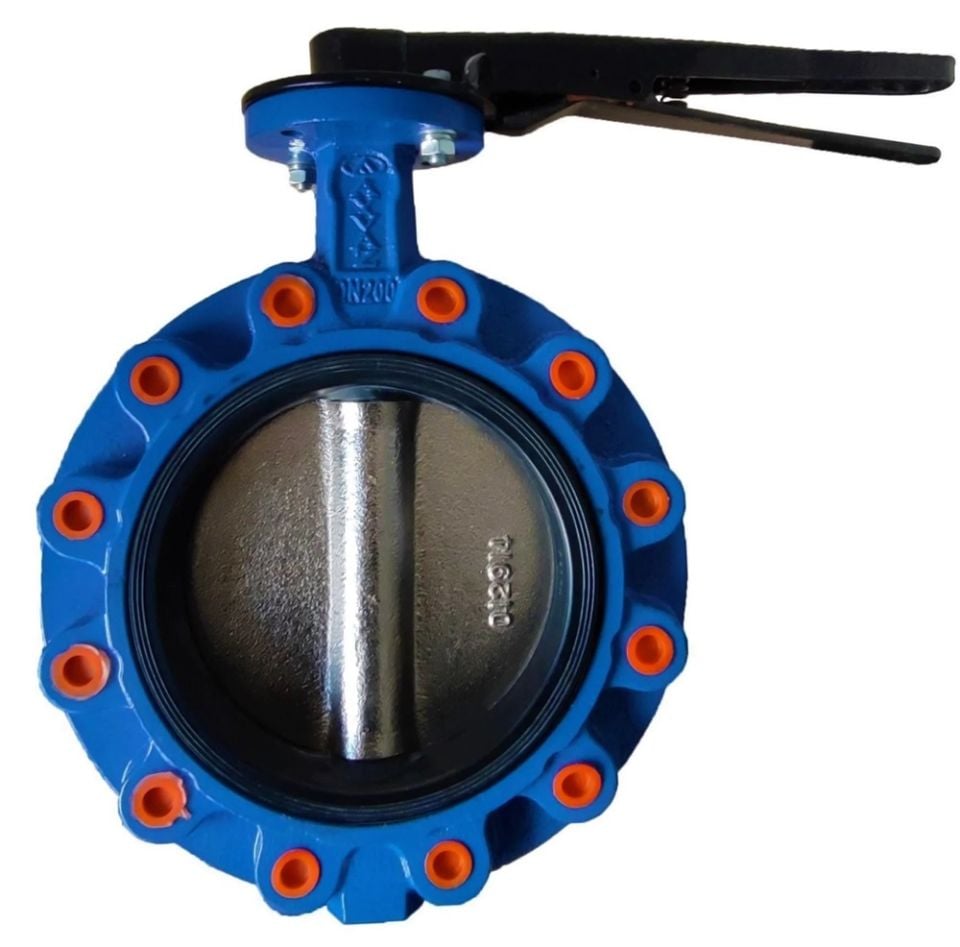 AYVAZ KV-8 Lug Tipi Kelebek Vana Nikel Klape DN200