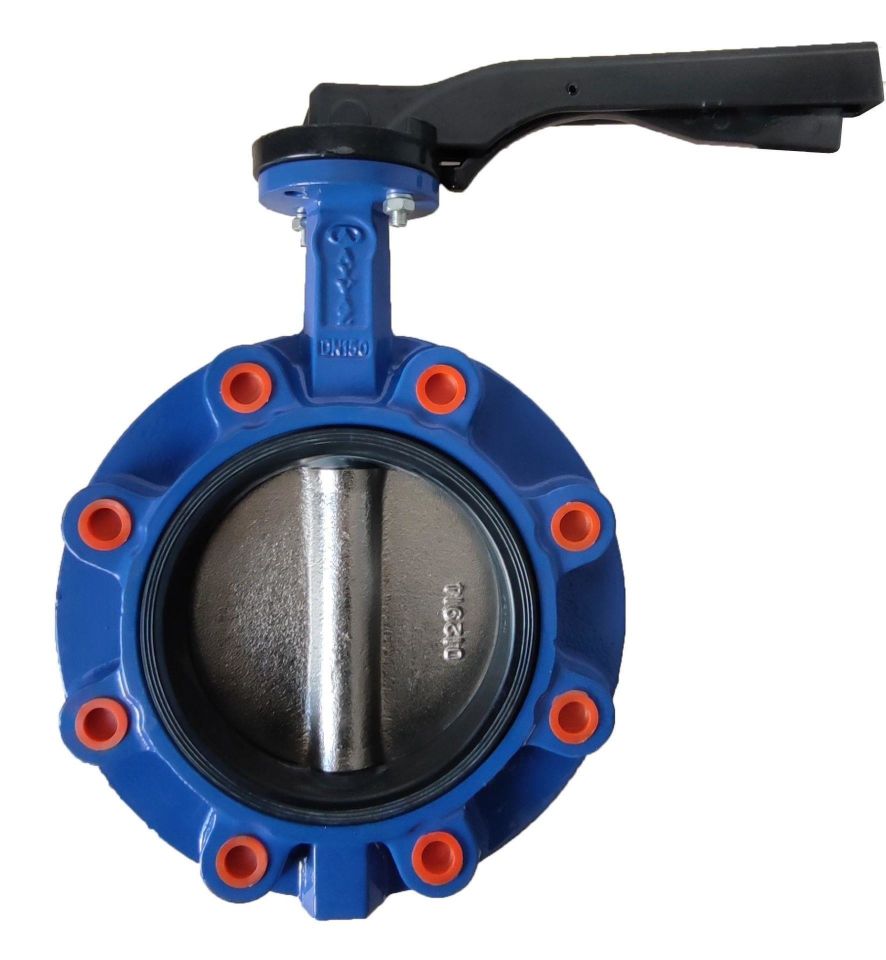 AYVAZ KV-8 Lug Tipi Kelebek Vana Nikel Klape DN125
