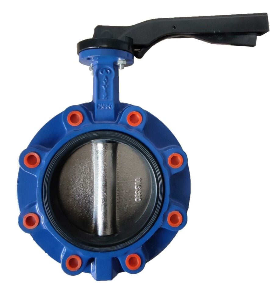 AYVAZ KV-8 Lug Tipi Пеперудна Клапан Никелирана Клапа DN80