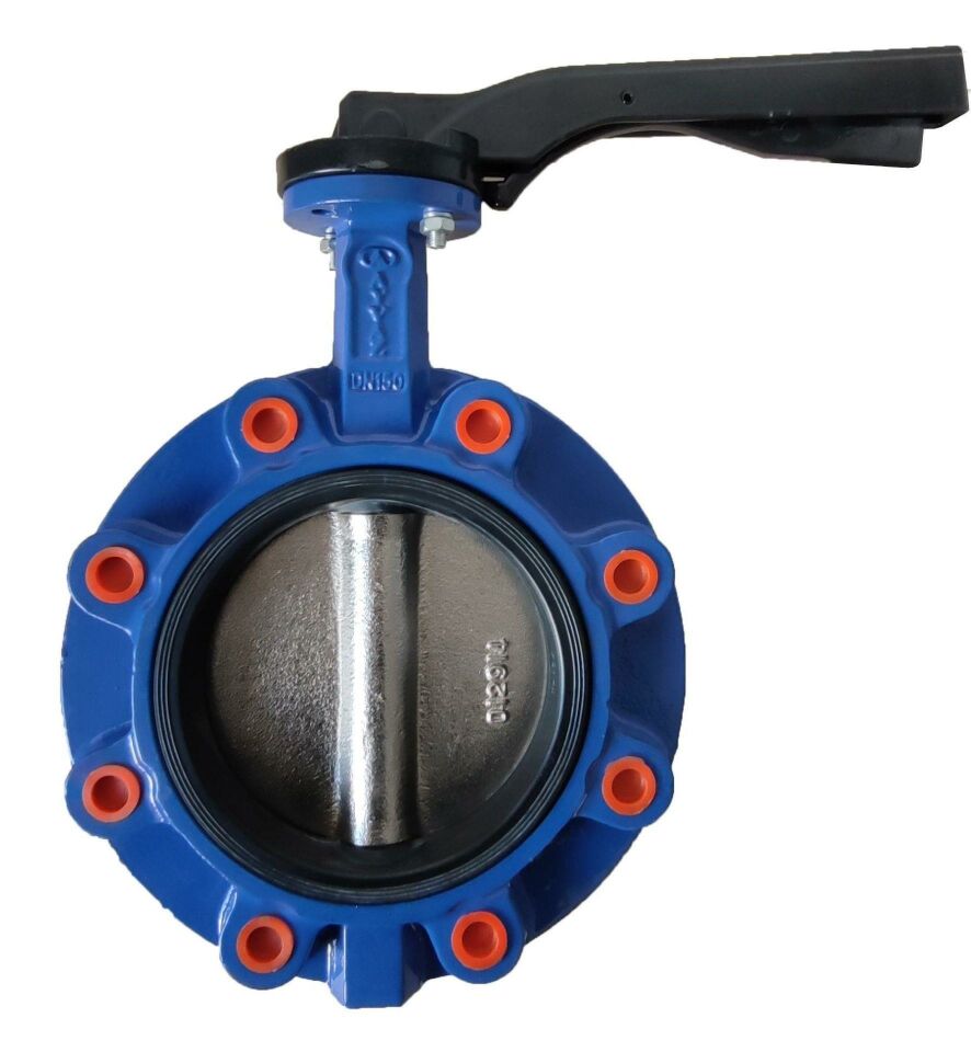 AYVAZ KV-8 Lug Tipi Kelebek Vana Nikel Klape DN80