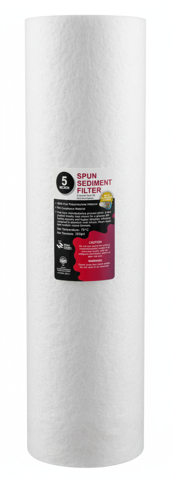 20'' Big Blue Spun Filtre 5 Mikron