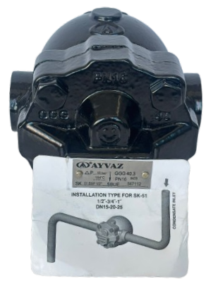 AYVAZ SK-51 Dişli Şamandıralı Kondenstop 3/4''