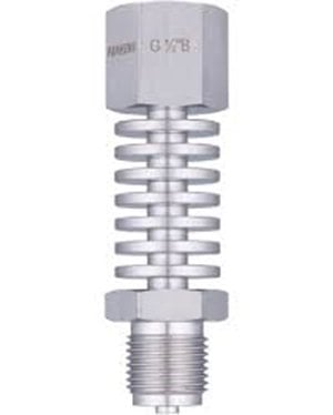 Pakkens Paslanmaz Manometre Soğutma Kulesi Rakor G1/2''- Somun G1/2''