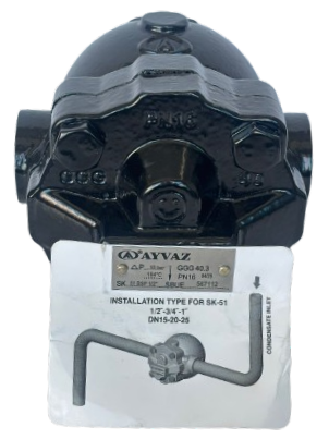 AYVAZ SK-51 Gear Float Steam Trap 1/2'' PN16