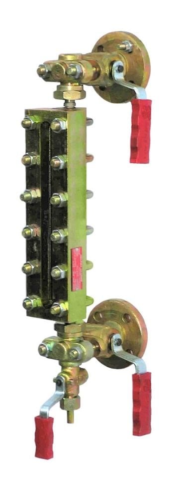 VALFTEK BR-24B Reflex Sight Glass Level Gauge 460mm DN20 PN40