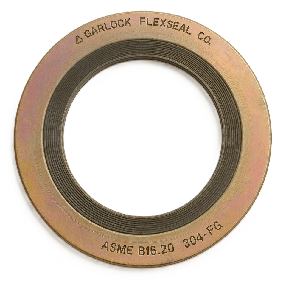 Спирално навито стоманено уплътнение PN40 DN100