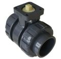 NOZBART U-PVC Aktüatör Uyumlu Dişli Küresel Su Vanası Ø32 mm