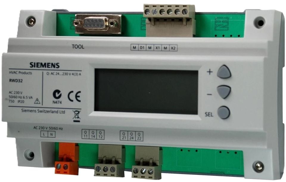 Siemens RWD32 Universal Control Device for HVAC Systems