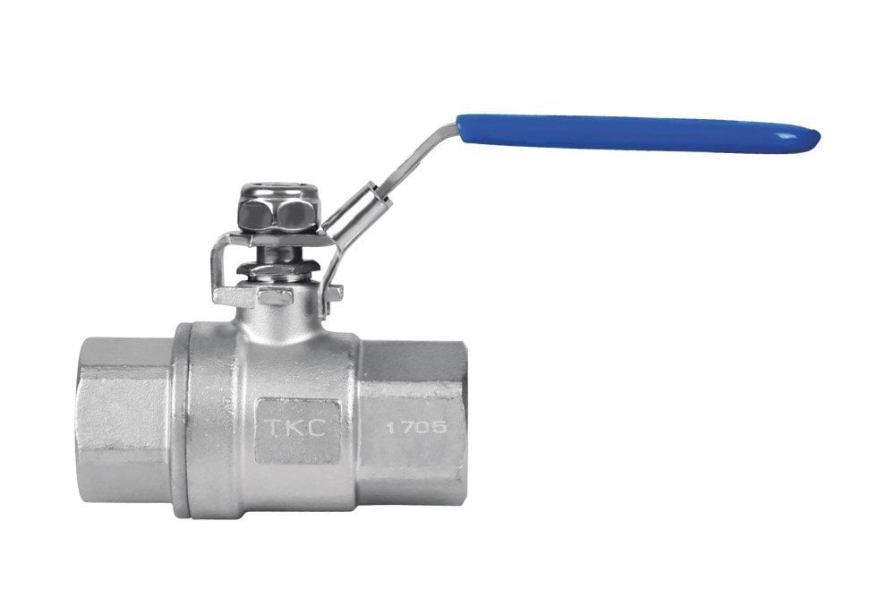 Paslanmaz Küresel Vana 2P 1/2'' AISI 304