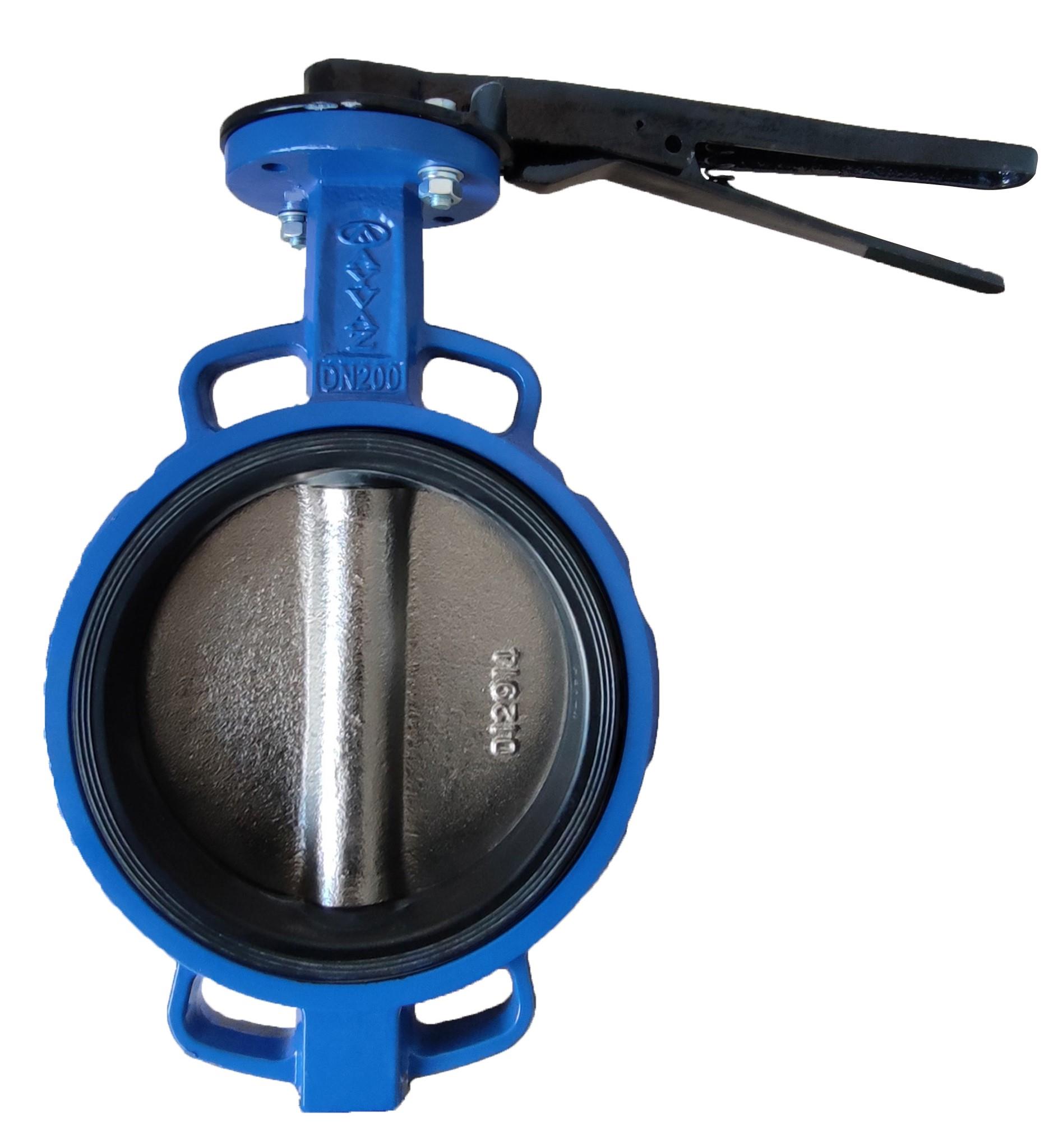 AYVAZ KV-7 Wafer Type Butterfly Valve Nickel Disc DN250