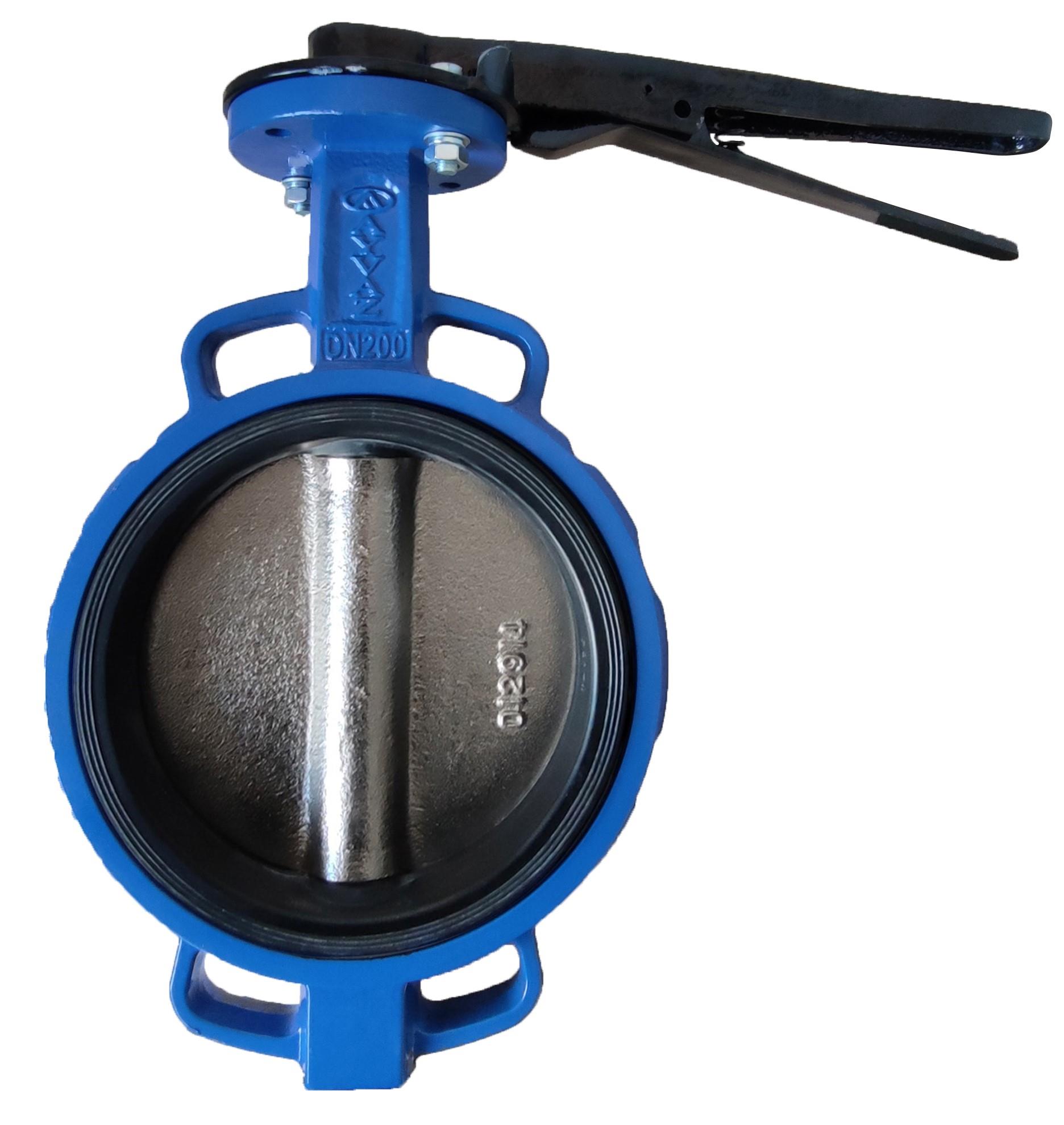 AYVAZ KV-7 Wafer Type Butterfly Valve Nickel Flap DN300
