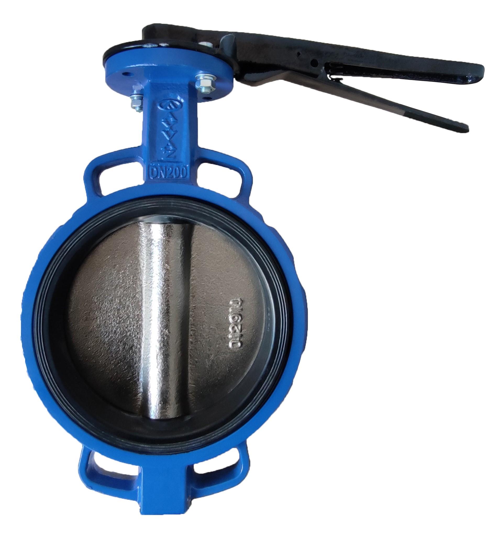 AYVAZ KV-7 Вафла тип бътерфлай клапа Никел клапа DN200