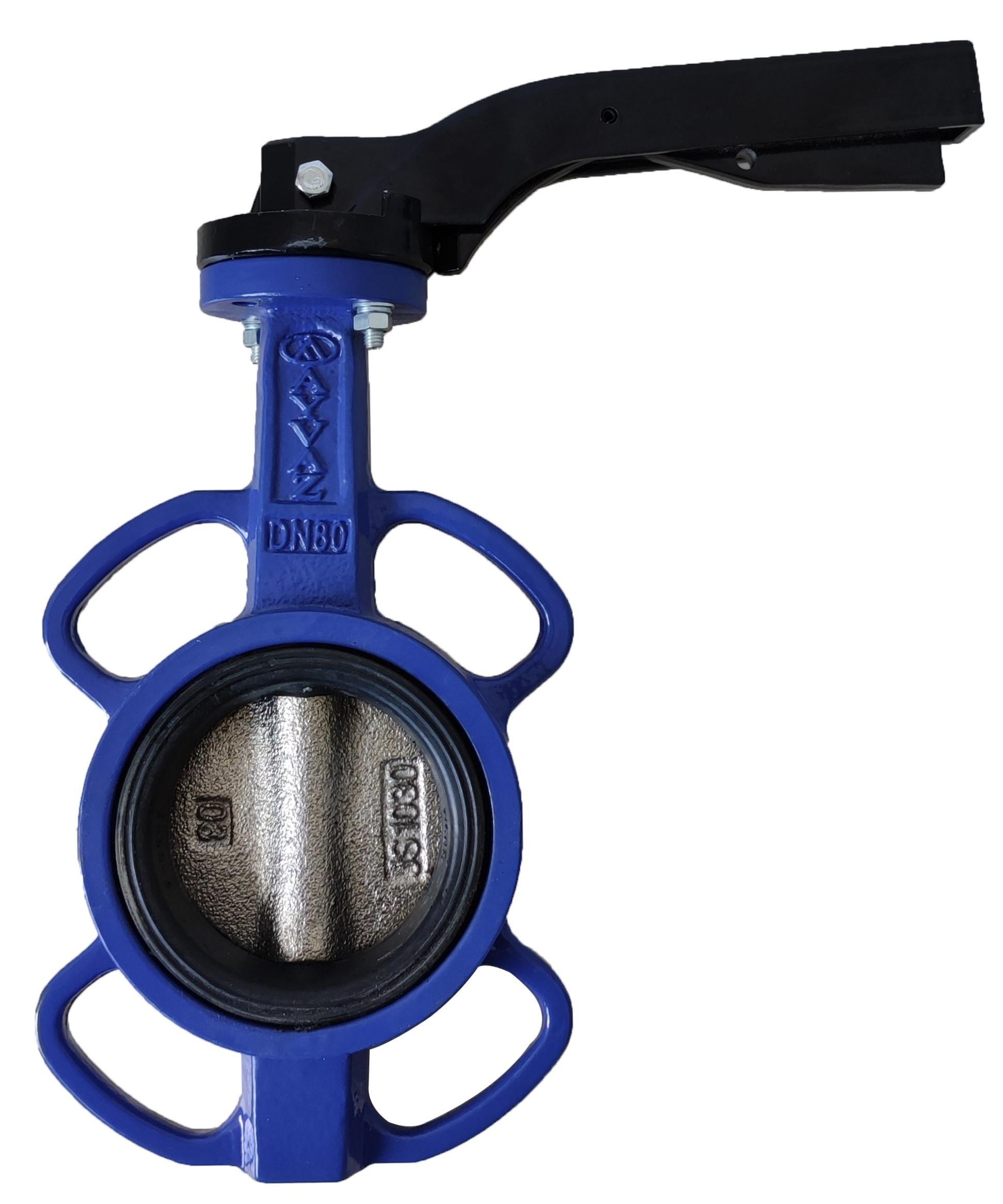 AYVAZ KV-7 Wafer Type Butterfly Valve Nickel Disc DN50